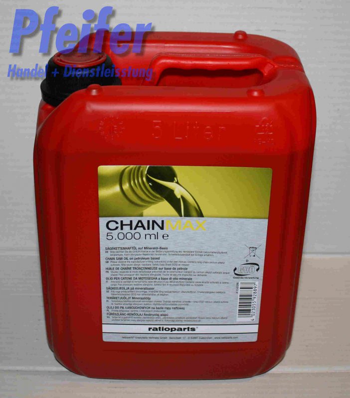 CHAINMAX mineralisches Sägekettenhaftöl 5l